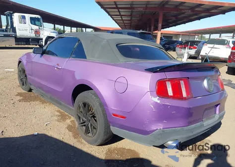 2012 Ford Mustang V6 from USA, damaged, VIN 1ZVBP8EM7C5230721